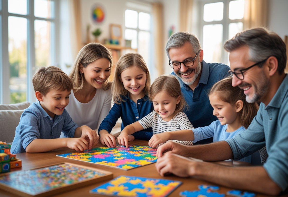 Sådan finder du sjove aktiviteter for hele familien med puslespil og mere
